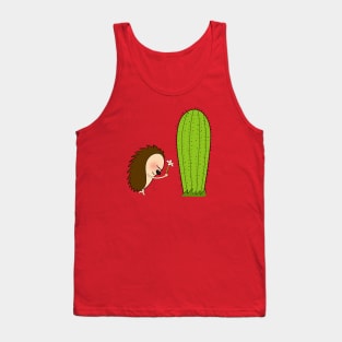 Lovestruck hedgehog Tank Top